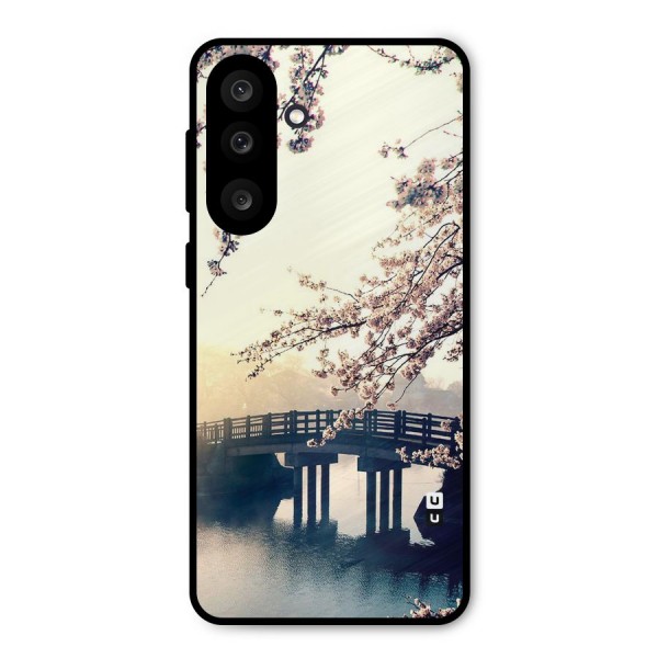 Bridge Blossom Metal Back Case for Galaxy M56
