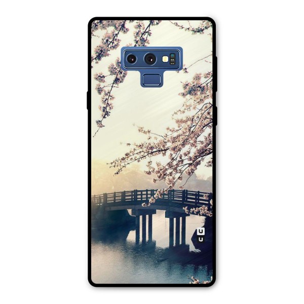 Bridge Blossom Metal Back Case for Galaxy Note 9