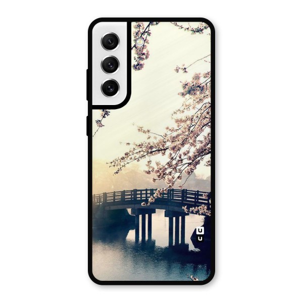 Bridge Blossom Metal Back Case for Galaxy S21 FE 5G
