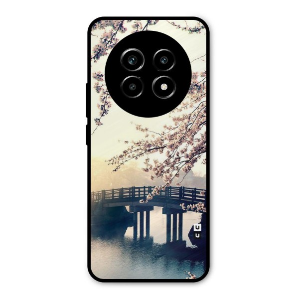 Bridge Blossom Metal Back Case for Realme 13 Pro