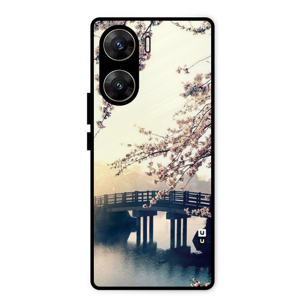 Bridge Blossom Metal Back Case for Vivo V29e