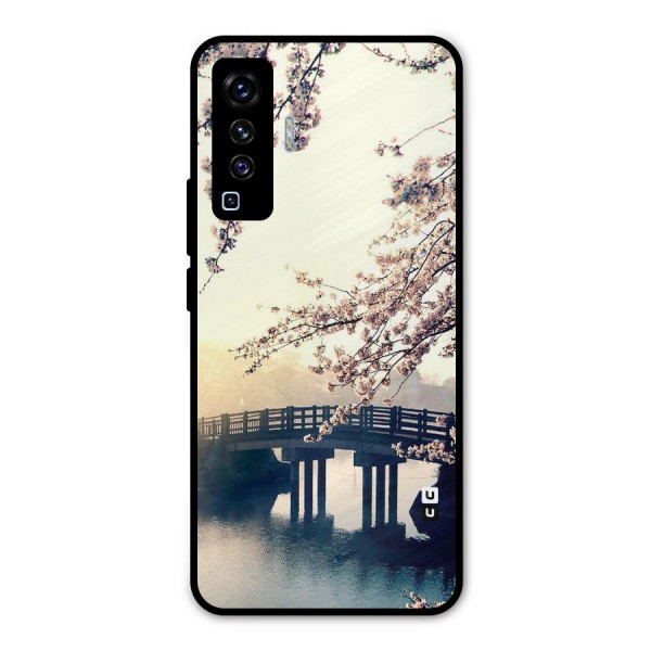 Bridge Blossom Metal Back Case for Vivo X50