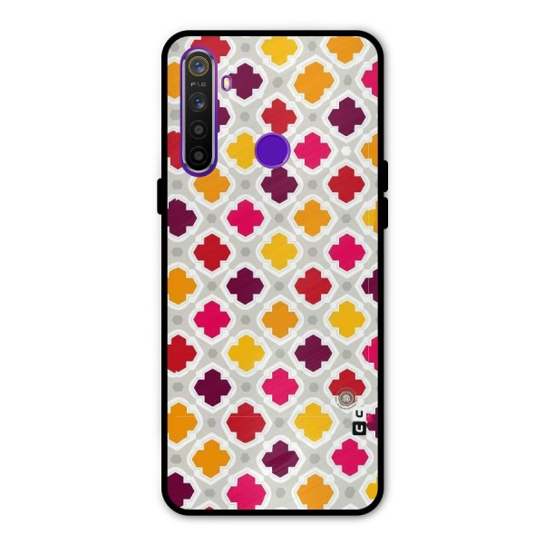 Bright Pattern Metal Back Case for Realme Narzo 10