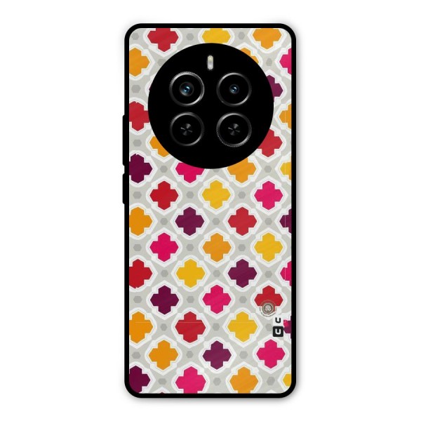 Bright Pattern Metal Back Case for Realme P1 Pro