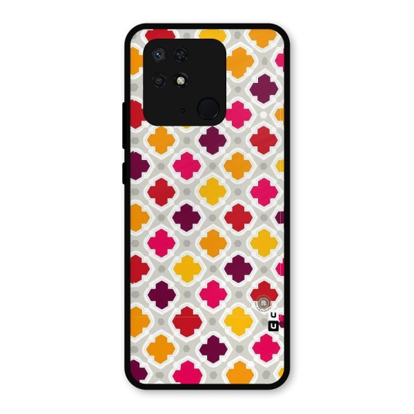 Bright Pattern Metal Back Case for Redmi 10 Power