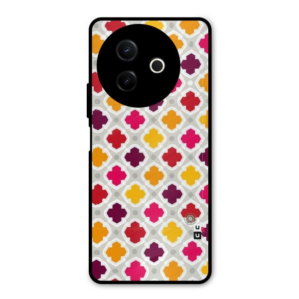 Bright Pattern Metal Back Case for Vivo Y39