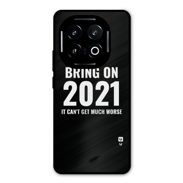 Bring On 2021 Metal Back Case for iQOO 13