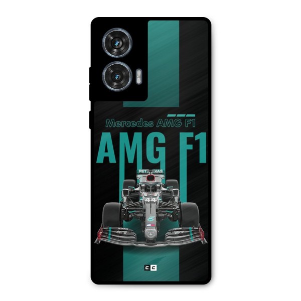 Brisk Car Metal Back Case for Motorola G96