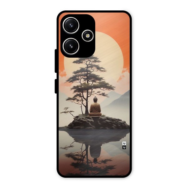 Buddha Nature Metal Back Case for Redmi 12 5G