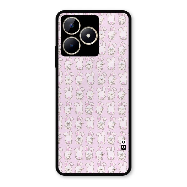 Bunny Cute Metal Back Case for Realme C53