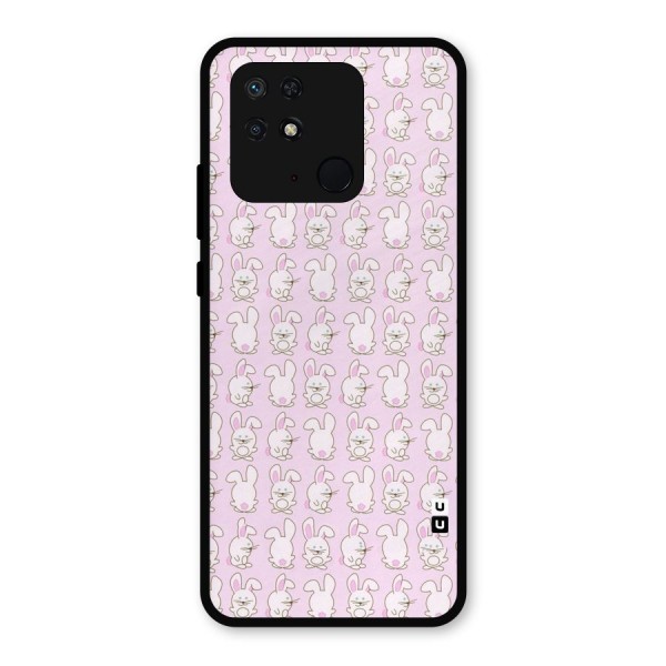 Bunny Cute Metal Back Case for Redmi 10 Power