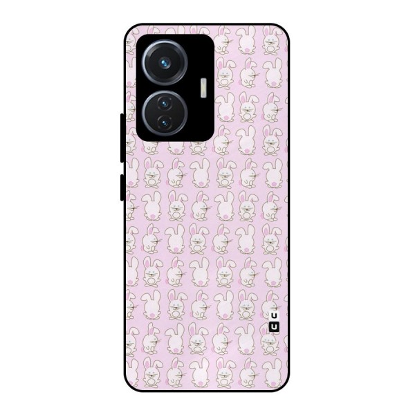 Bunny Cute Metal Back Case for iQOO Z6 44W