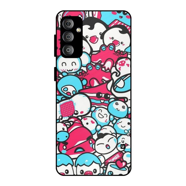 Bunny Quirk Metal Back Case for Galaxy F23