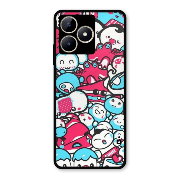 Bunny Quirk Metal Back Case for Realme C53