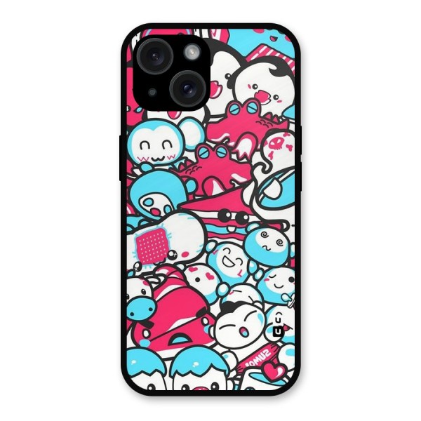 Bunny Quirk Metal Back Case for iPhone 15