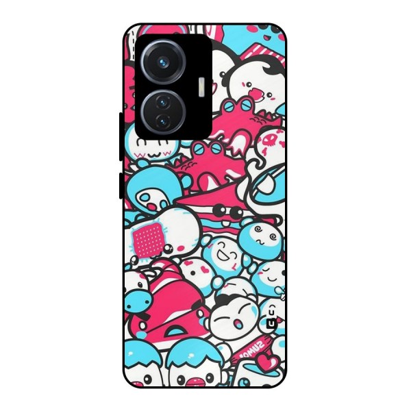 Bunny Quirk Metal Back Case for iQOO Z6 44W