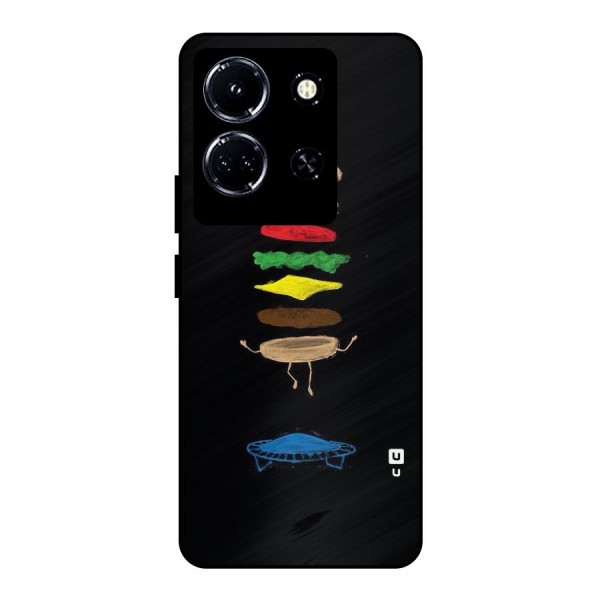 Burger Jump Metal Back Case for Infinix Note 30 5G