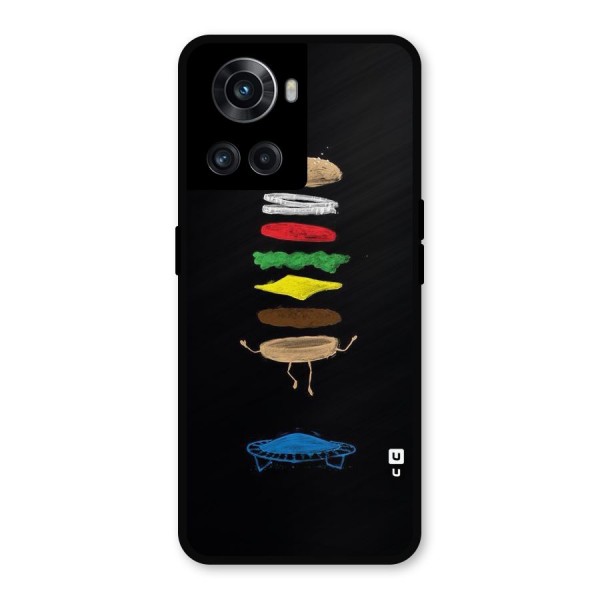 Burger Jump Metal Back Case for OnePlus 10R