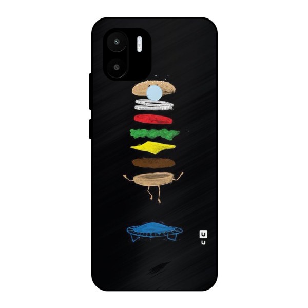 Burger Jump Metal Back Case for Redmi A1+