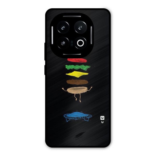 Burger Jump Metal Back Case for iQOO 13