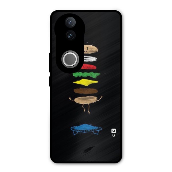 Burger Jump Metal Back Case for iQOO Z10R