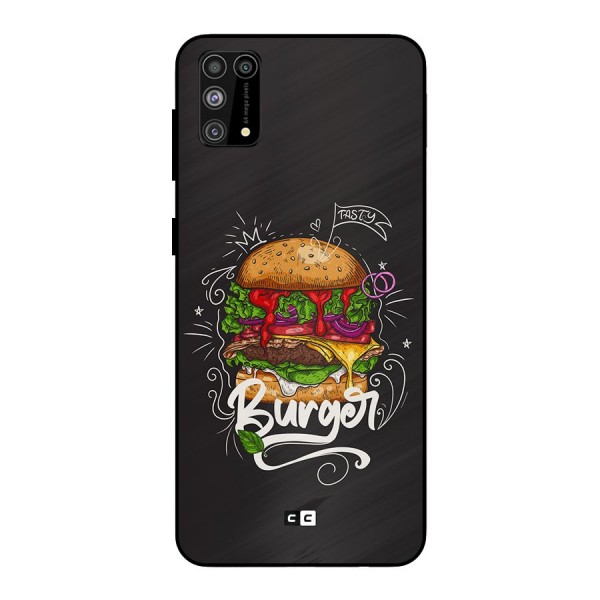 Burger Lover Metal Back Case for Galaxy F41