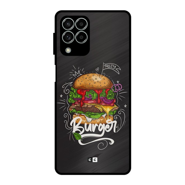 Burger Lover Metal Back Case for Galaxy M33