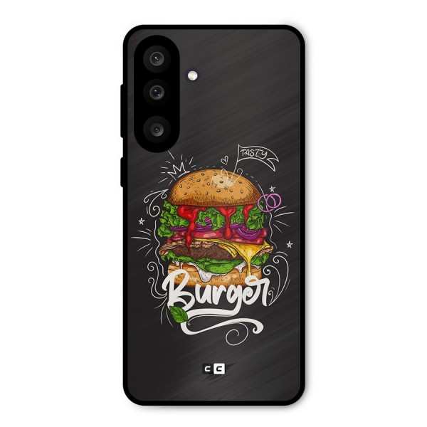 Burger Lover Metal Back Case for Galaxy M56