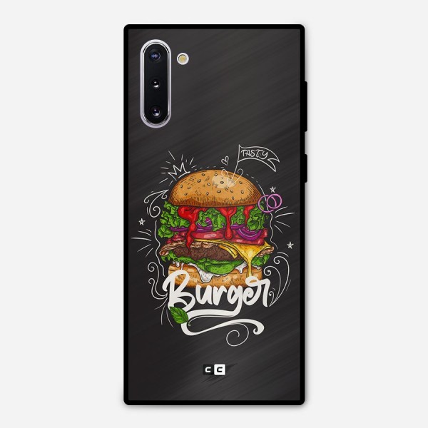 Burger Lover Metal Back Case for Galaxy Note 10