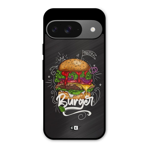 Burger Lover Metal Back Case for Google Pixel 9