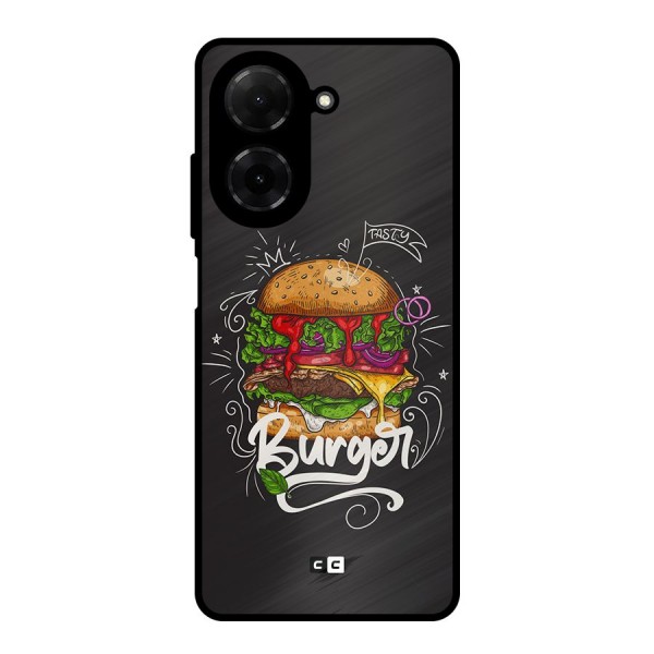 Burger Lover Metal Back Case for Poco C71