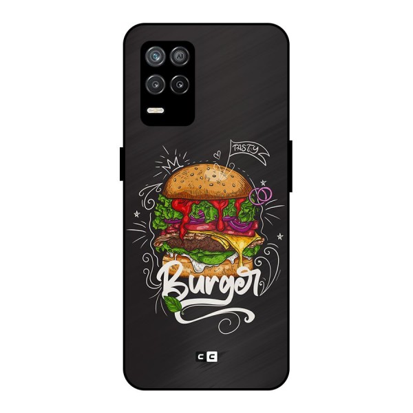 Burger Lover Metal Back Case for Realme 9 5G