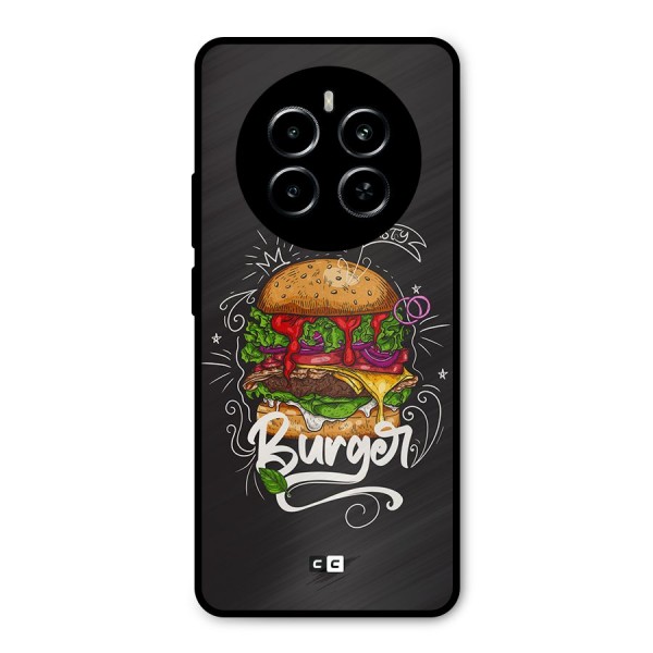 Burger Lover Metal Back Case for Realme P1