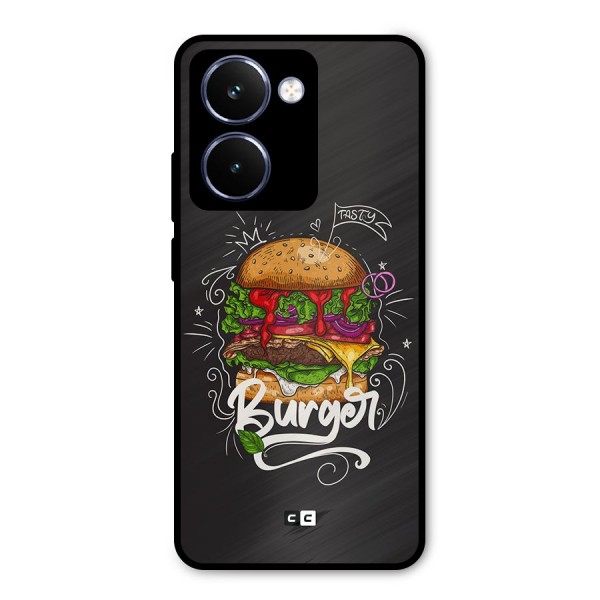 Burger Lover Metal Back Case for Realme P3 Ultra