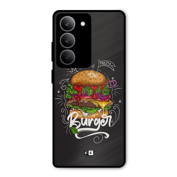 Burger Lover Metal Back Case for Realme P3x