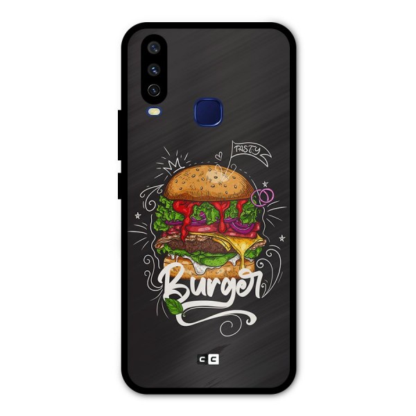 Burger Lover Metal Back Case for Vivo V17