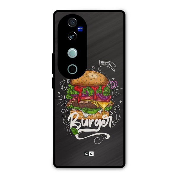 Burger Lover Metal Back Case for Vivo V40
