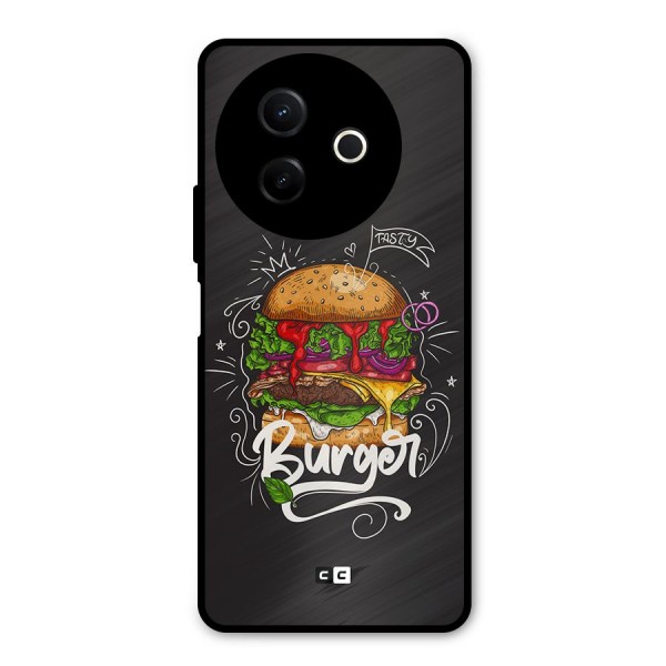 Burger Lover Metal Back Case for Vivo Y39