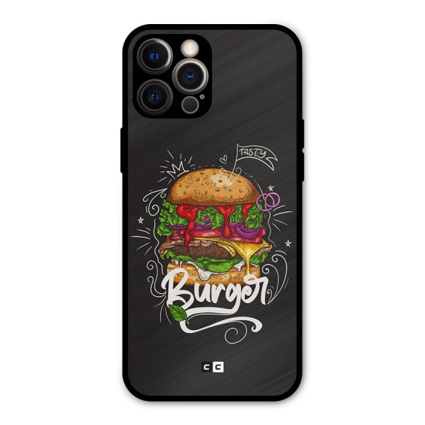 Burger Lover Metal Back Case for iPhone 12 Pro Max