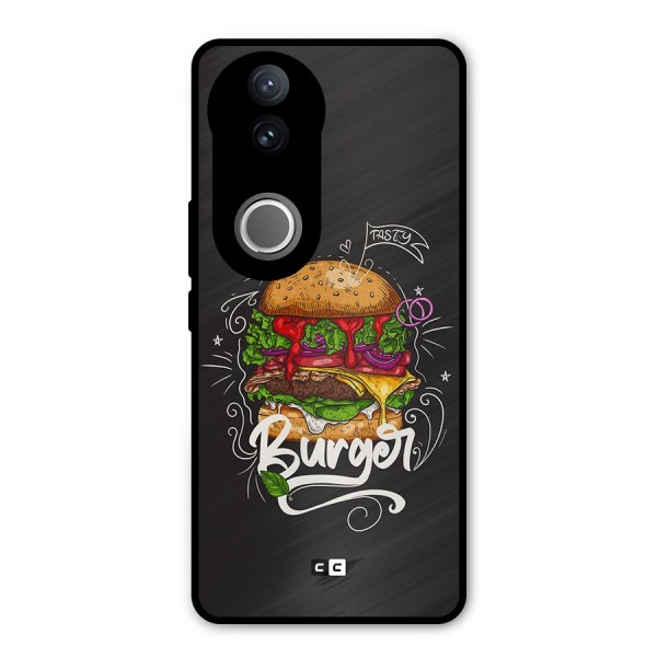 Burger Lover Metal Back Case for iQOO Z10R