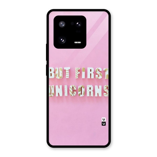 But First Unicorns Glass Back Case for Xiaomi 13 Pro
