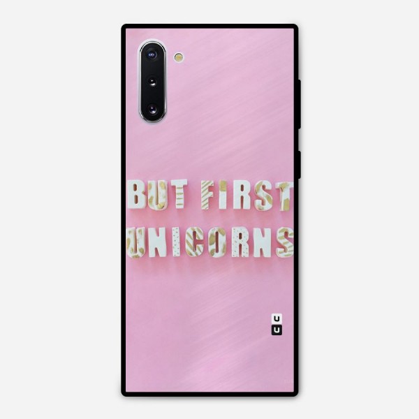 But First Unicorns Metal Back Case for Galaxy Note 10