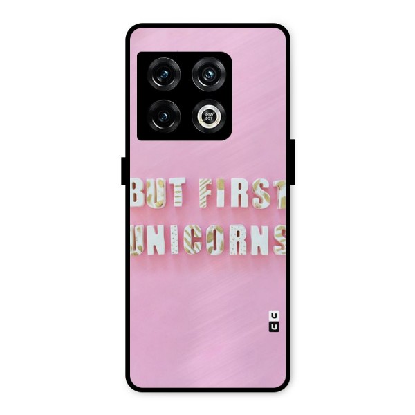 But First Unicorns Metal Back Case for OnePlus 10 Pro 5G