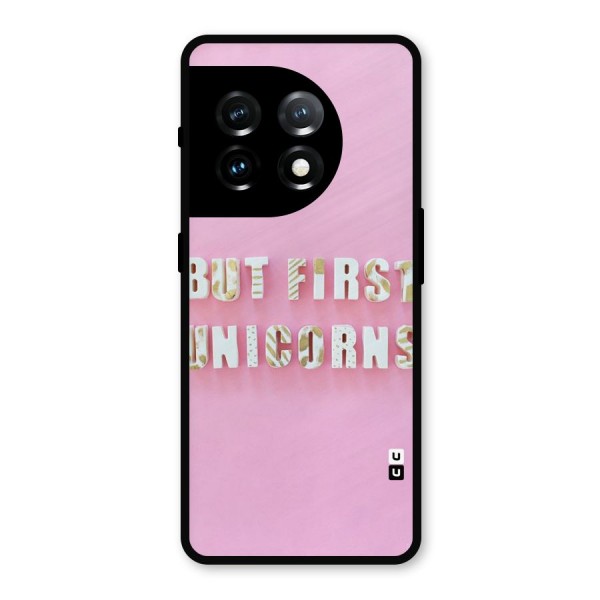 But First Unicorns Metal Back Case for OnePlus 11