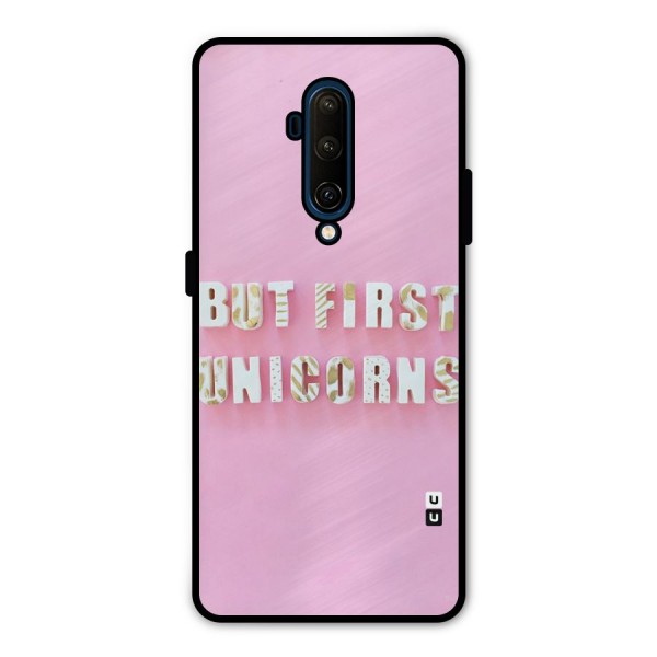But First Unicorns Metal Back Case for OnePlus 7T Pro