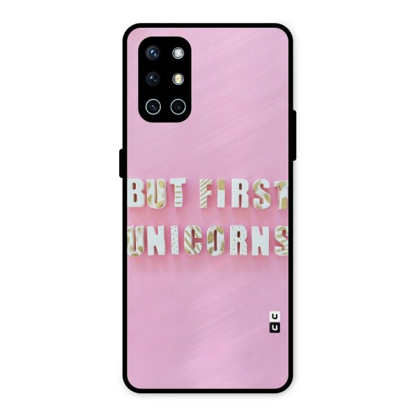 But First Unicorns Metal Back Case for OnePlus 9R