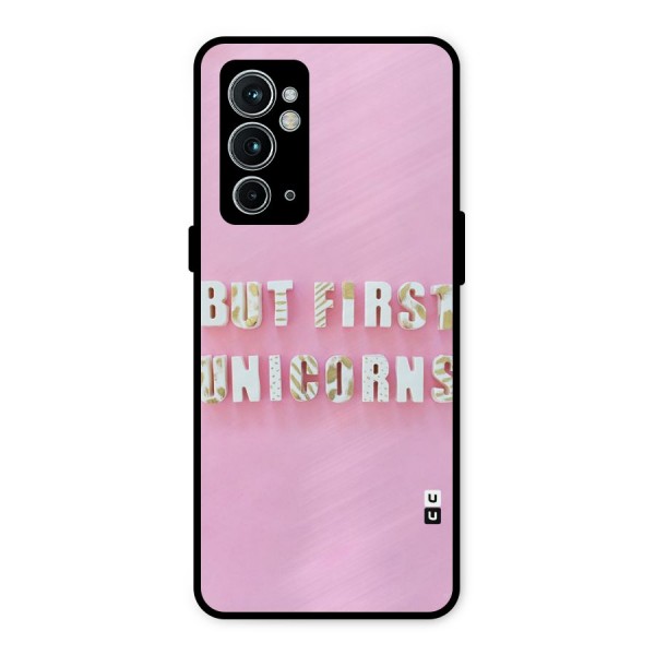 But First Unicorns Metal Back Case for OnePlus 9RT 5G