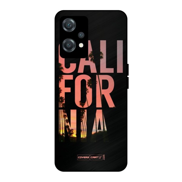 California Metal Back Case for OnePlus Nord CE 2 Lite 5G