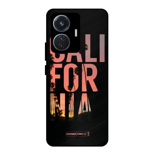 California Metal Back Case for iQOO Z6 44W