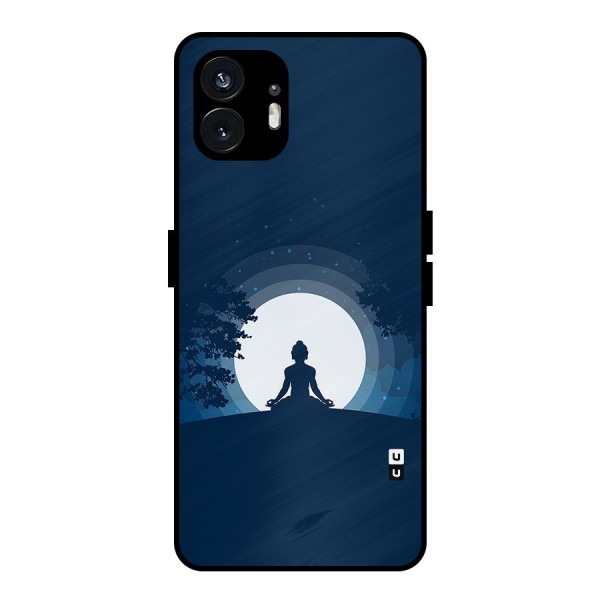 Calm Meditation Metal Back Case for Nothing Phone 2